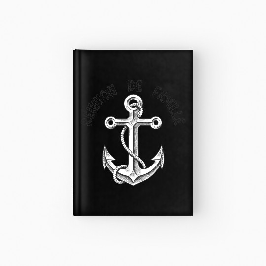 Family reunion anchor Hardcover Journal