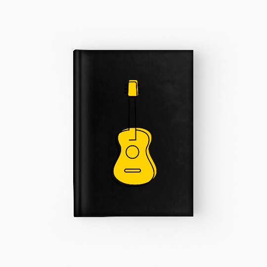 guitar Hardcover Journal