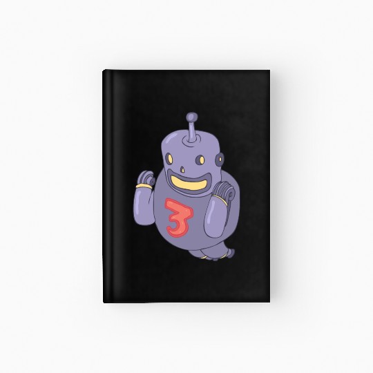 38 robot 44 png vectorstock 4842445 Hardcover Journal