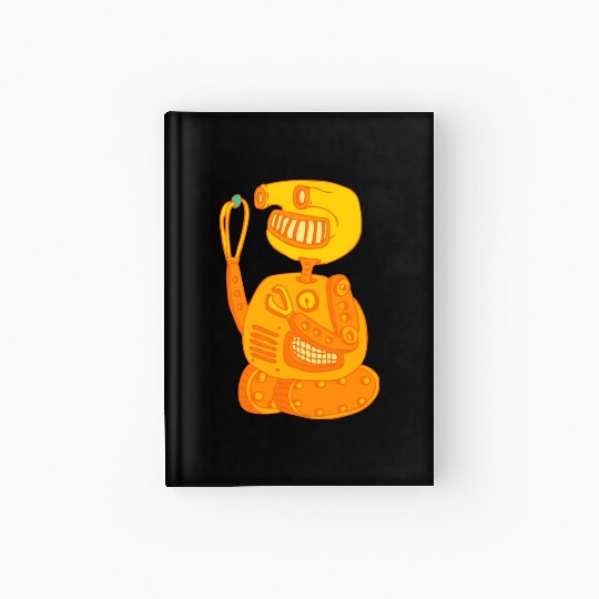 42 robot 48 png vectorstock 4842445 Hardcover Journal