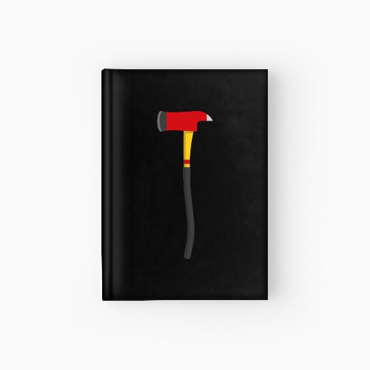 firefighter axe Hardcover Journal