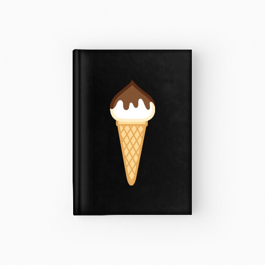 Ice Cream Hardcover Journal