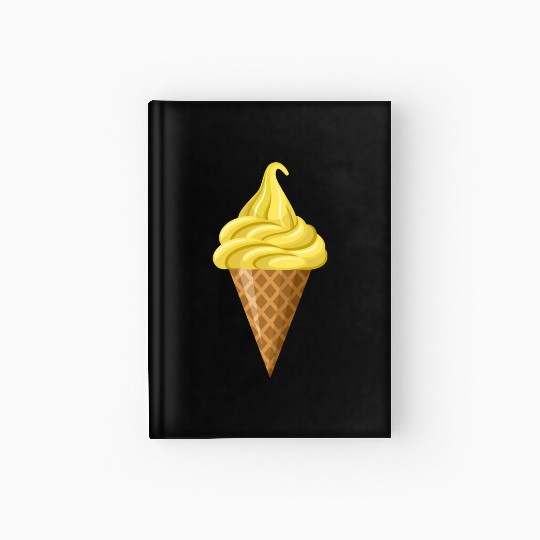 Ice Cream Hardcover Journal