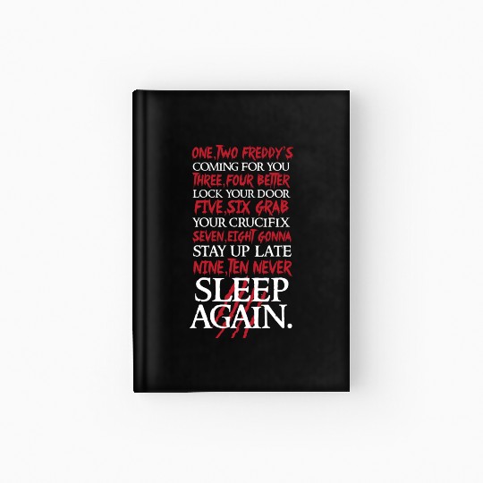 Nightmare on elm street - 1, 2 Freddy's Coming F Hardcover Journal