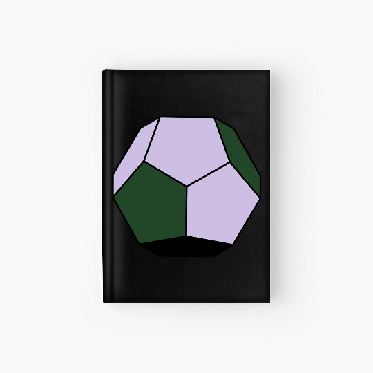 platonic solid Hardcover Journal