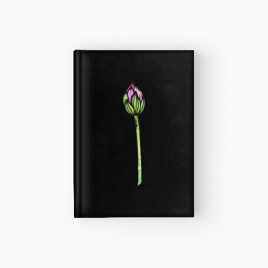 Lotus Hardcover Journal