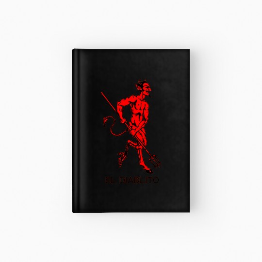 El Diablito The Devil Tarot Cards Readings Hardcover Journal