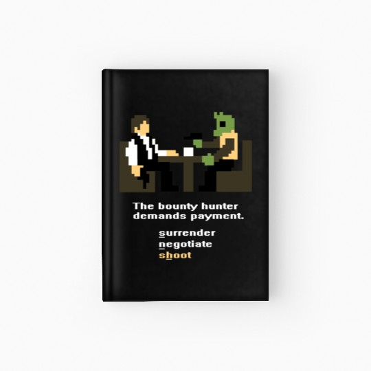 Han and Greedo 8-Bit Hardcover Journal