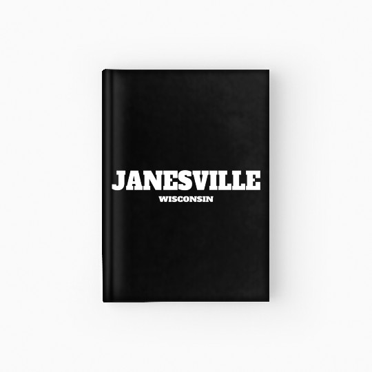 WISCONSIN JANESVILLE US EDITION Hardcover Journal