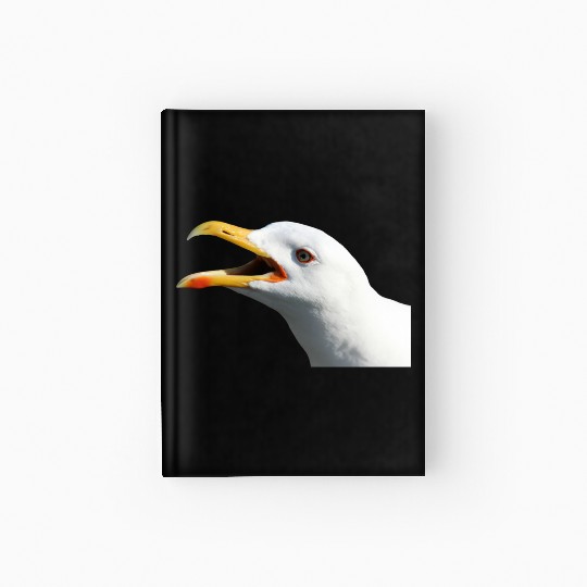 seagull gull moewe1 Hardcover Journal