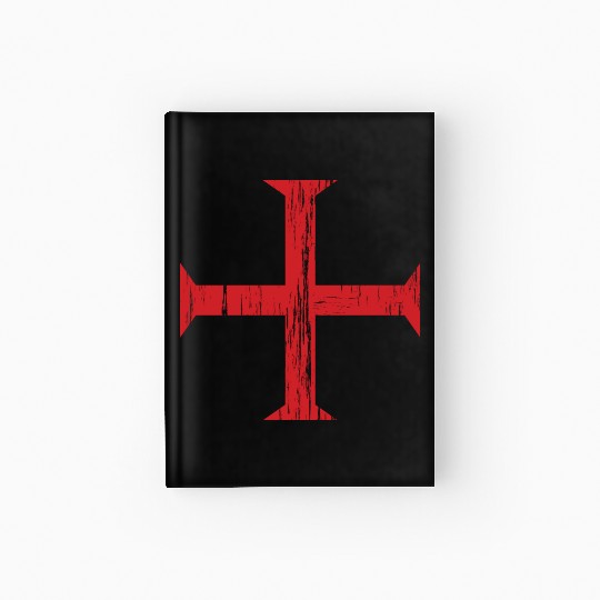 Knights Templar Crusader Cross Hardcover Journal