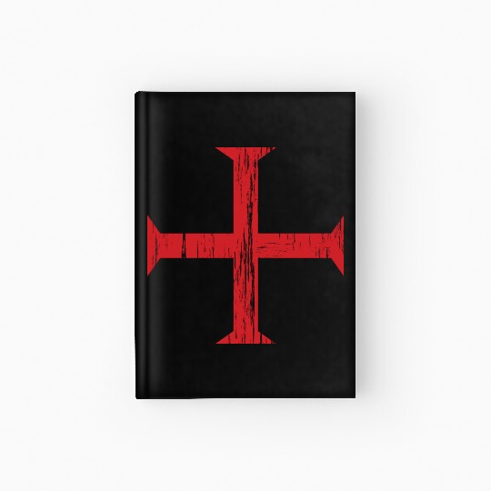 Knights Templar Crusader Cross Hardcover Journal