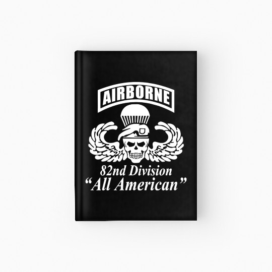 US Army 82nd Airborne Hardcover Journal