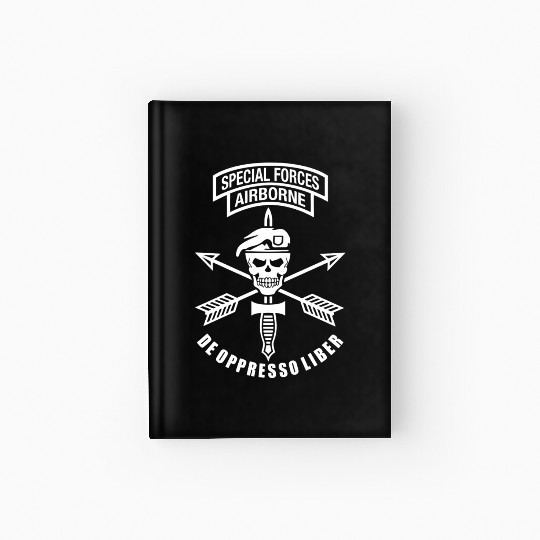 US Army Special Forces Airborne Hardcover Journal