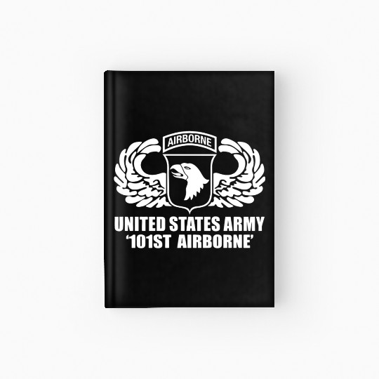 US Army 101st Airborne Wing Hardcover Journal