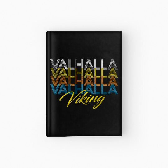 Valhalla Viking Vikings Hardcover Journal