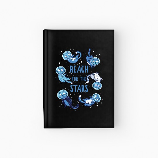 Reach for the stars Hardcover Journal