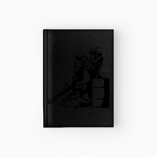 Barrel racing Hardcover Journal