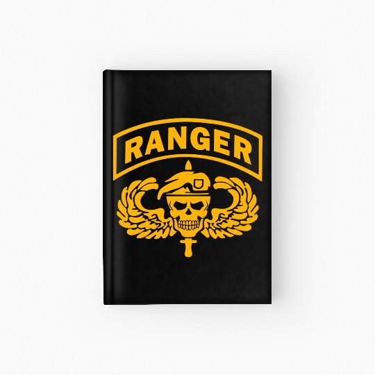 US Army Ranger Skull Hardcover Journal