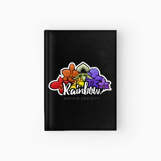 Rainbow Orchid Society Hardcover Journal