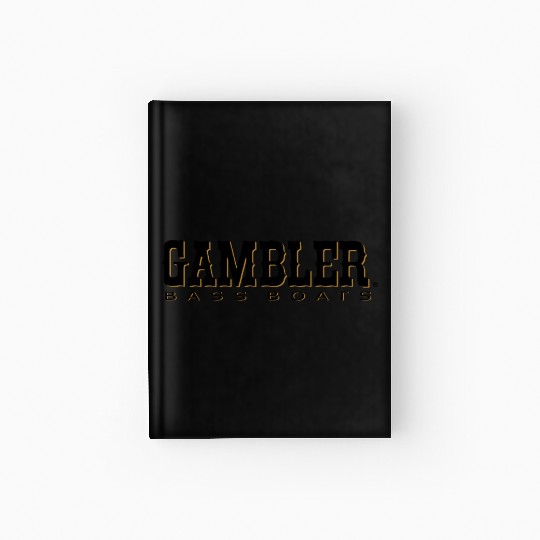 Gambler Bass Boats Hardcover Journal Microfiber Performa