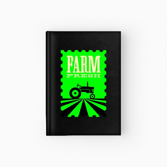 Farm fresh logo Hardcover Journal