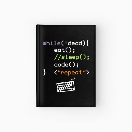 Computer Science Programmer Hardcover Journal