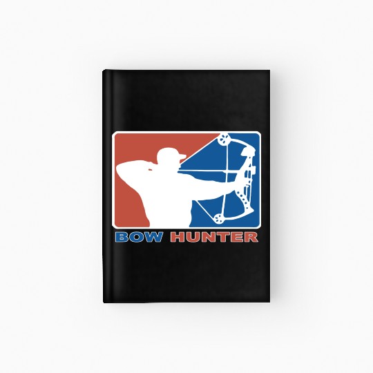 Bow Hunter Major League Bows and Arrow Hunting Hardcover Journal