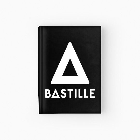 Bastille Rock Band Triangle Logo Hardcover Journal