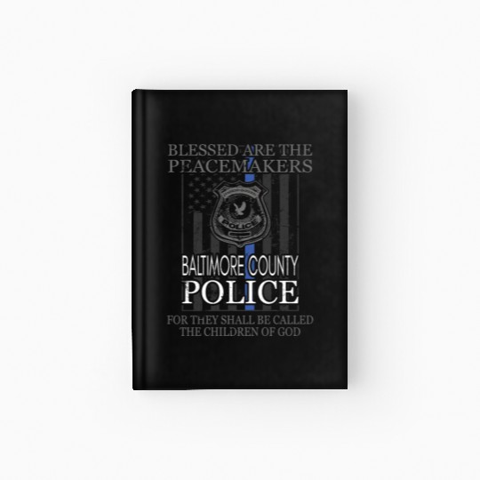 Baltimore County Police Hardcover Journal Saint Michael Police Officer Prayer