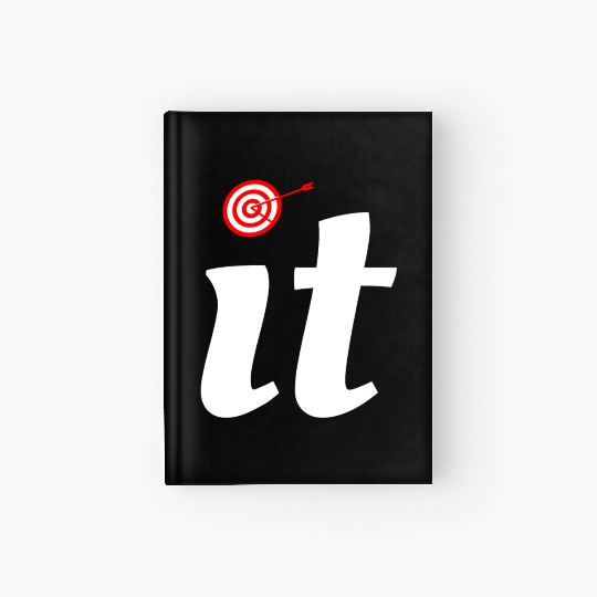 Bullseye Target Archery Shooting Dart Gift Hardcover Journal