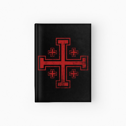 Crusader Cross Knights Templar Hardcover Journal