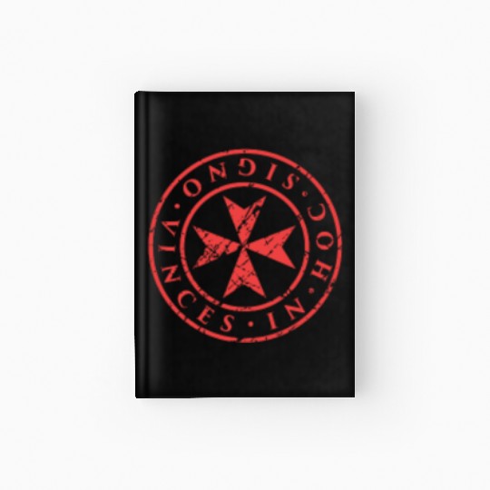 Knights Templar Maltese Cross Hardcover Journal