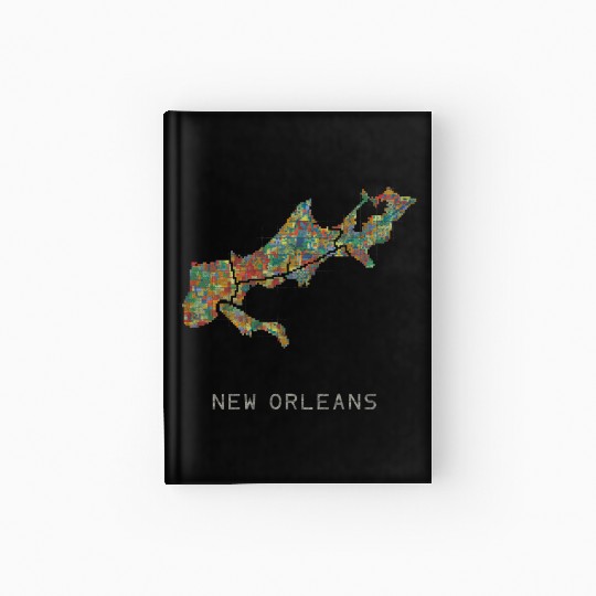 new orleans Hardcover Journal