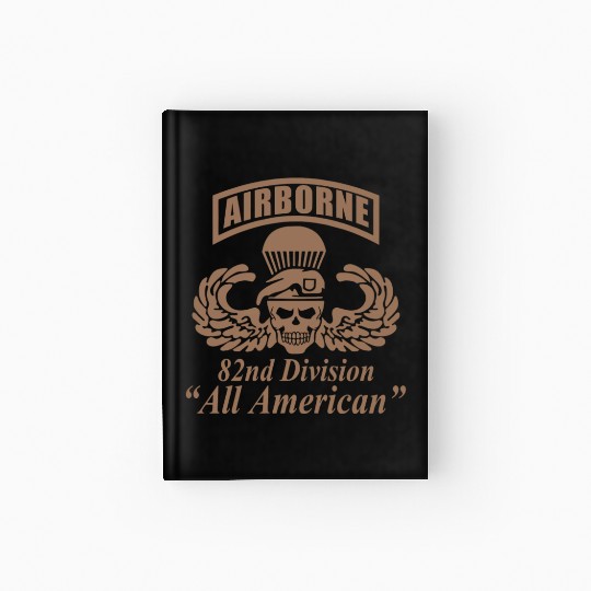 US Army 82nd Airborne Hardcover Journal