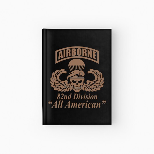 US Army 82nd Airborne Hardcover Journal