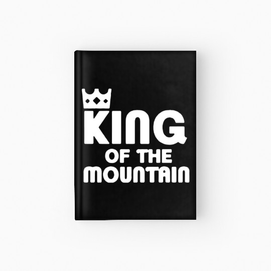King of the Mountain Cycling Bike MTB Hardcover Journal