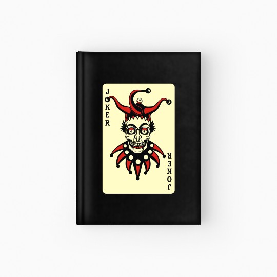 Joker Card Hardcover Journal