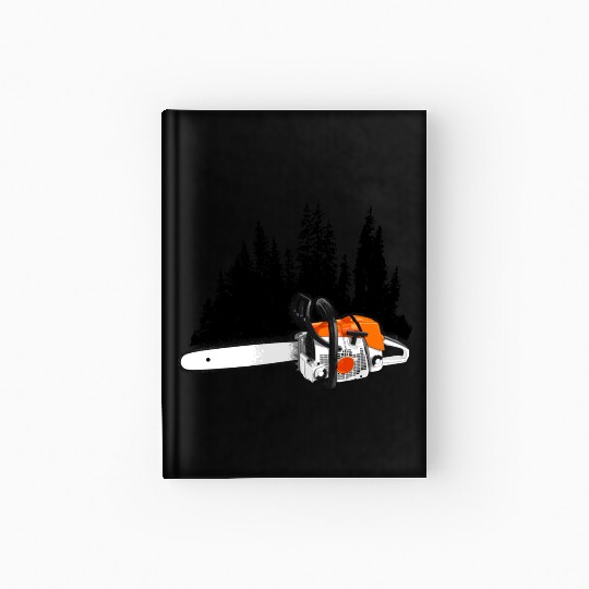 Your Forestry Business - Chainsaw & Pine Forest Hardcover Journal