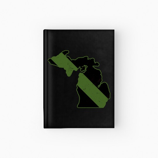 Game Warden CBP Michigan Border Patrol Park Ranger Hardcover Journal