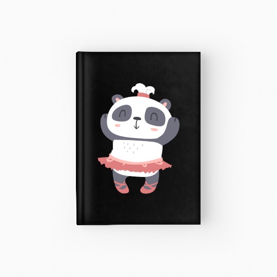 Sweet Panda Family Girl 6 Hardcover Journal