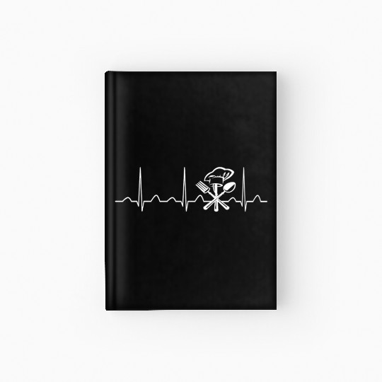 CHEF HEARTBEAT Hardcover Journal