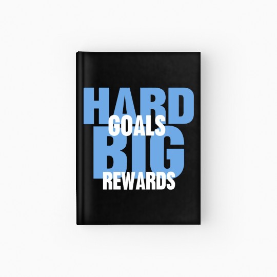 Gym Fitness training motivation Hardcover Journal