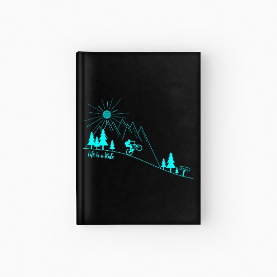 cycling mountain bike Hardcover Journal