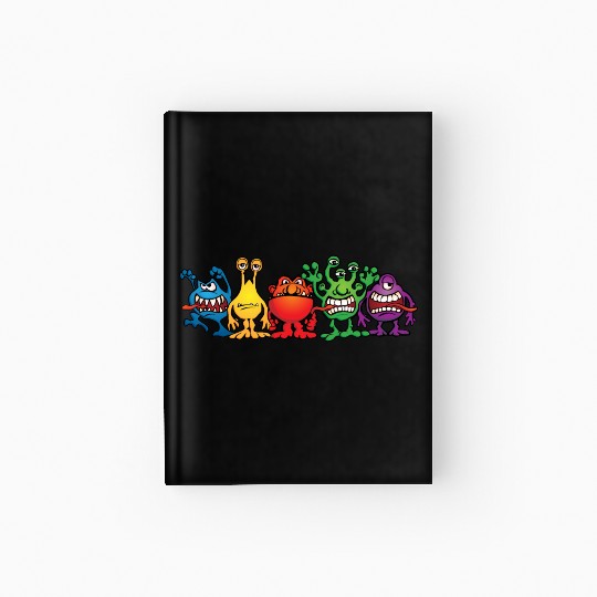 Alien Friends Hardcover Journal