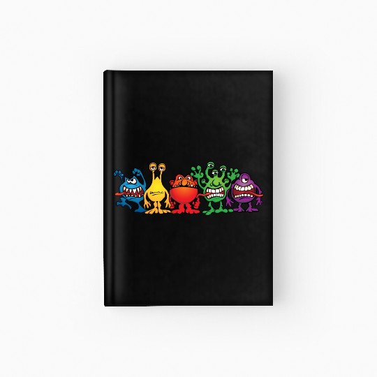 Alien Friends Hardcover Journal