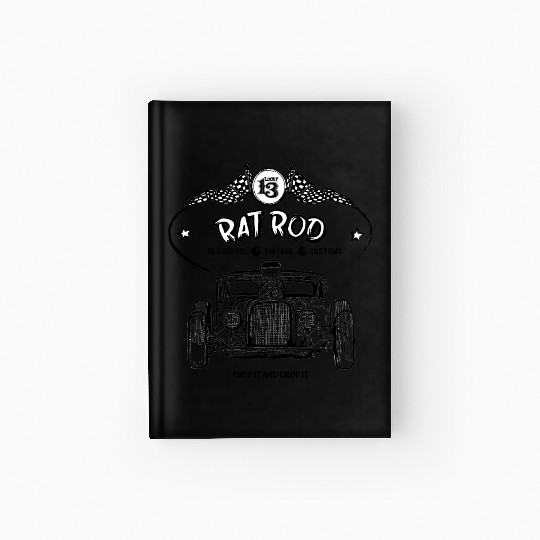 Rat Rod - Hot Rod Hardcover Journal