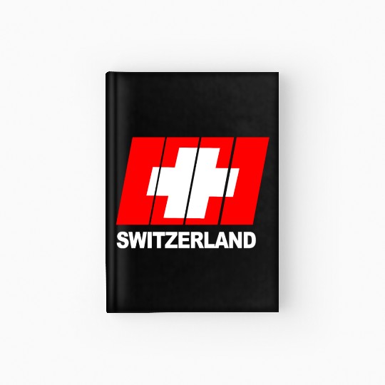 Switzerland Flagg Hardcover Journal