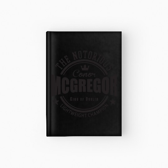 Conor Mcgregor softball Hardcover Journal