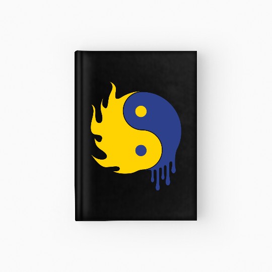 Ying Yang Hardcover Journal